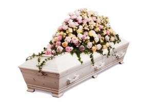 Blommor till begravning Tumba - Beställ blommor till begravning - Kistdekorationer - 1223004_0