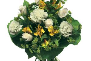 Blommor till begravning Tumba - Kondoleansblommor - kondoleansbukett-1201129_1